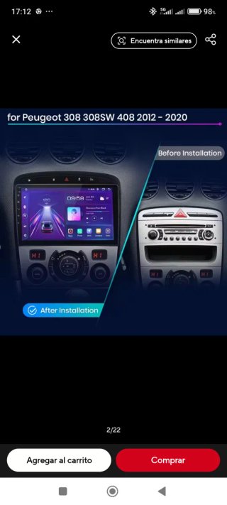 Multimedia Peugeot 307 407 Junsun