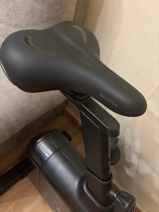 Bicicleta Estática Domyos Decathlon Negra