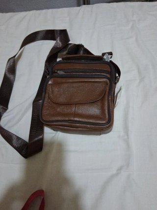Bolso bandolera marrón