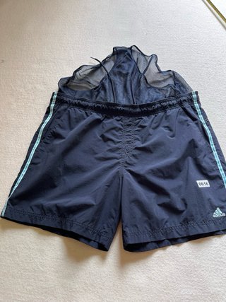 Bañador Deportivo  Adidas Vintage Azul Talla XL
