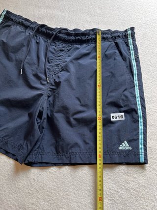 Bañador Deportivo  Adidas Vintage Azul Talla XL
