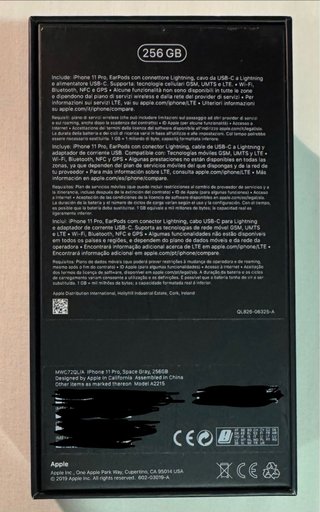 iPhone 11 Pro 256GB Grigio Siderale