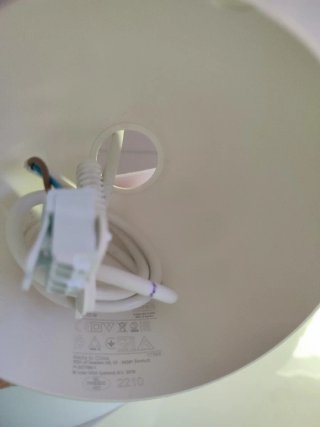 Lámpara de techo Ikea blanca