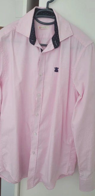 Camisa El Capote Rosa Talla S