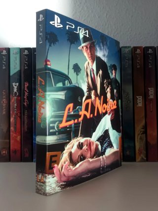 Funda Plastificada L.A. Noire PS4