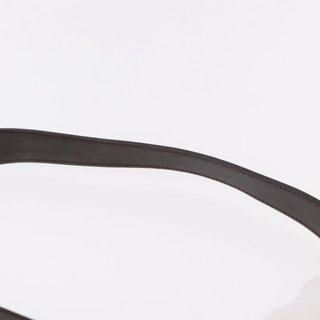 GUCCI Shoulder Bag Patent Leather Brown Silver