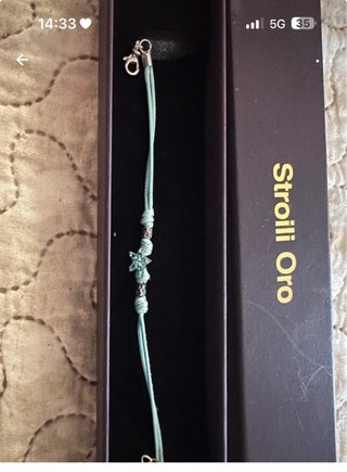 Bracciale Stroili Oro Argento e Azzurro