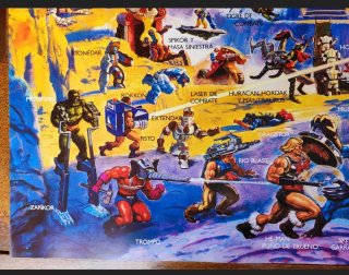 Póster Masters del Universo 1988 Original
