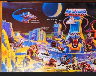 Póster Masters del Universo 1988 Original