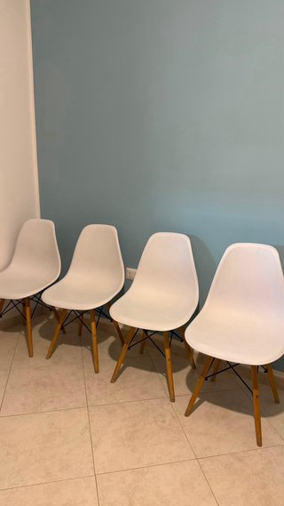 Tavolo Allungabile IKEA Bianco + 4 Sedie