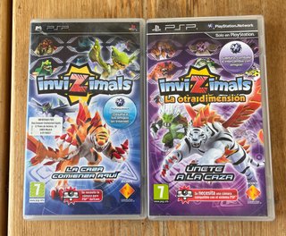 Juegos PSP Invizimals (2 unidades)