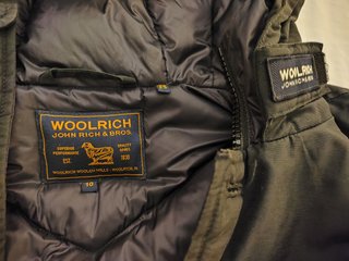 Woolrich Arctic Parka Bambino Nero