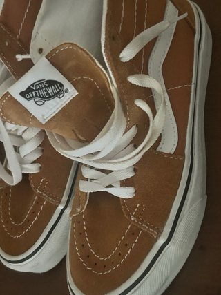 Zapatillas Vans Altas Marrones Sin Estrenar