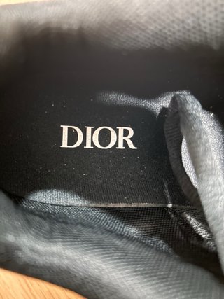 Zapatillas Dior Negras y Blancas