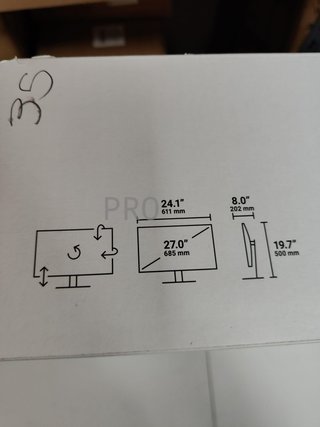 Monitor 27'' - Dell