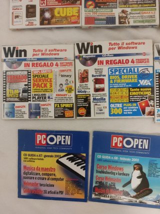 Riviste Win Magazine e PC Open