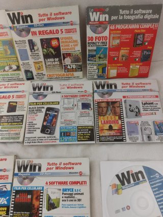 Riviste Win Magazine e PC Open