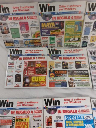 Riviste Win Magazine e PC Open