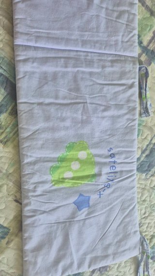 Parachoques para cuna de bebé