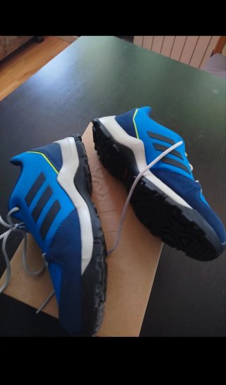 Zapatillas senderismo Adidas Terrex azules