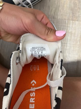 Converse Zebra Print Sneakers