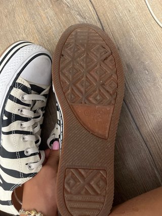 Converse Zebra Print Sneakers