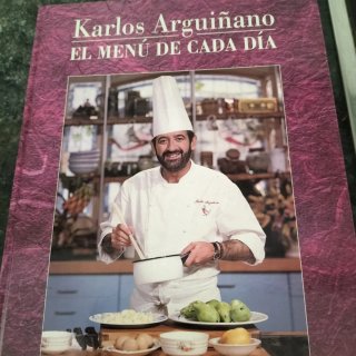 Libro de cocina de Karlos Arguiñano