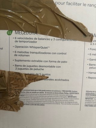Hamaca balancín para bebé