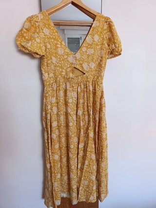 Vestido Springfield floral T38
