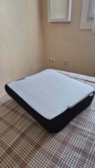Cojín Asiento Elevador Ergonómico Negro