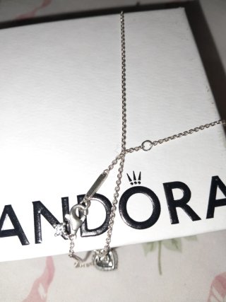 Collar Pandora Plata Circonitas