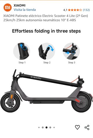 Patinete Eléctrico Xiaomi