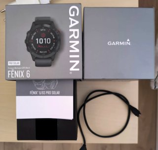 Garmin Fénix 6 Pro Solar Negro/Azul