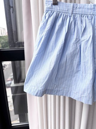 Falda pantalón Zara azul Talla M algodón