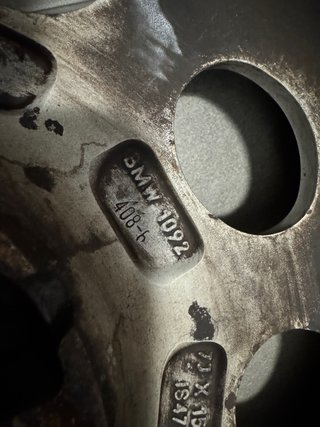 Llantas originales BMW Z3 E36 + Neumáticos al 85%