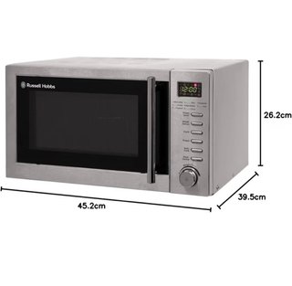 Microondas Russell Hobbs plateado