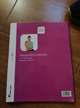 Pack libros Geografía e Historia 1° ESO.