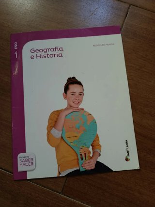 Pack libros Geografía e Historia 1° ESO.
