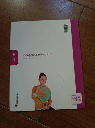 Pack libros Geografía e Historia 1° ESO.
