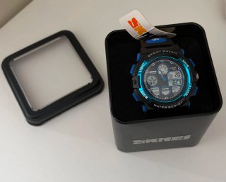 Reloj SKMEI Deportivo Negro y Azul