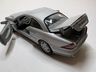 Mercedes CL 600 Coupé Welly 1:24 Argento