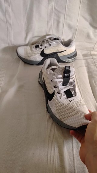 Zapatillas Nike MetcomEntrenamiento Blancas/Negro