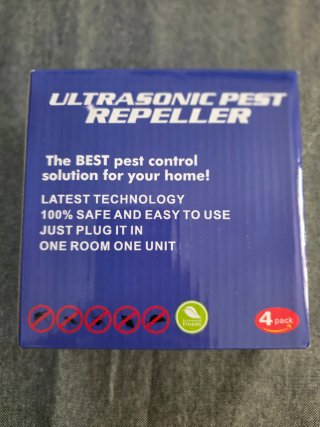 Pack de 4  Repelentes Ultrasónicos de Plagas .