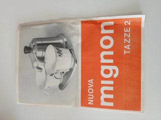 Cafetera Mignon 2 Tazze Nuova