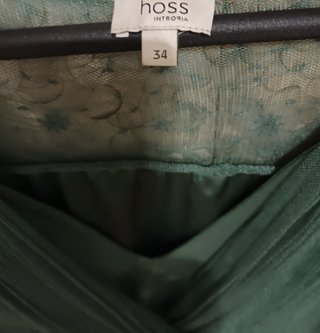 Vestido Hoss Intropia verde Midi