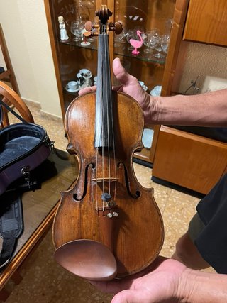 Violín Herklick antiguo restaurado