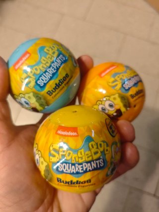 3 Palline Sorpresa SpongeBob Buddies