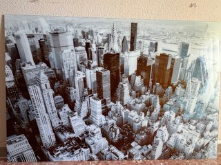 Cuadro de gran dimension Manhattan