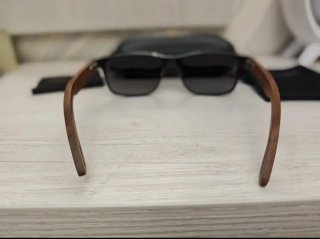Gafas Sol Kingseven Cristal Negro Patillas Madera