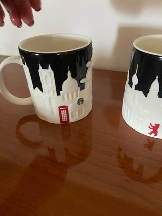 Coppia tazze Starbucks London & Berlin